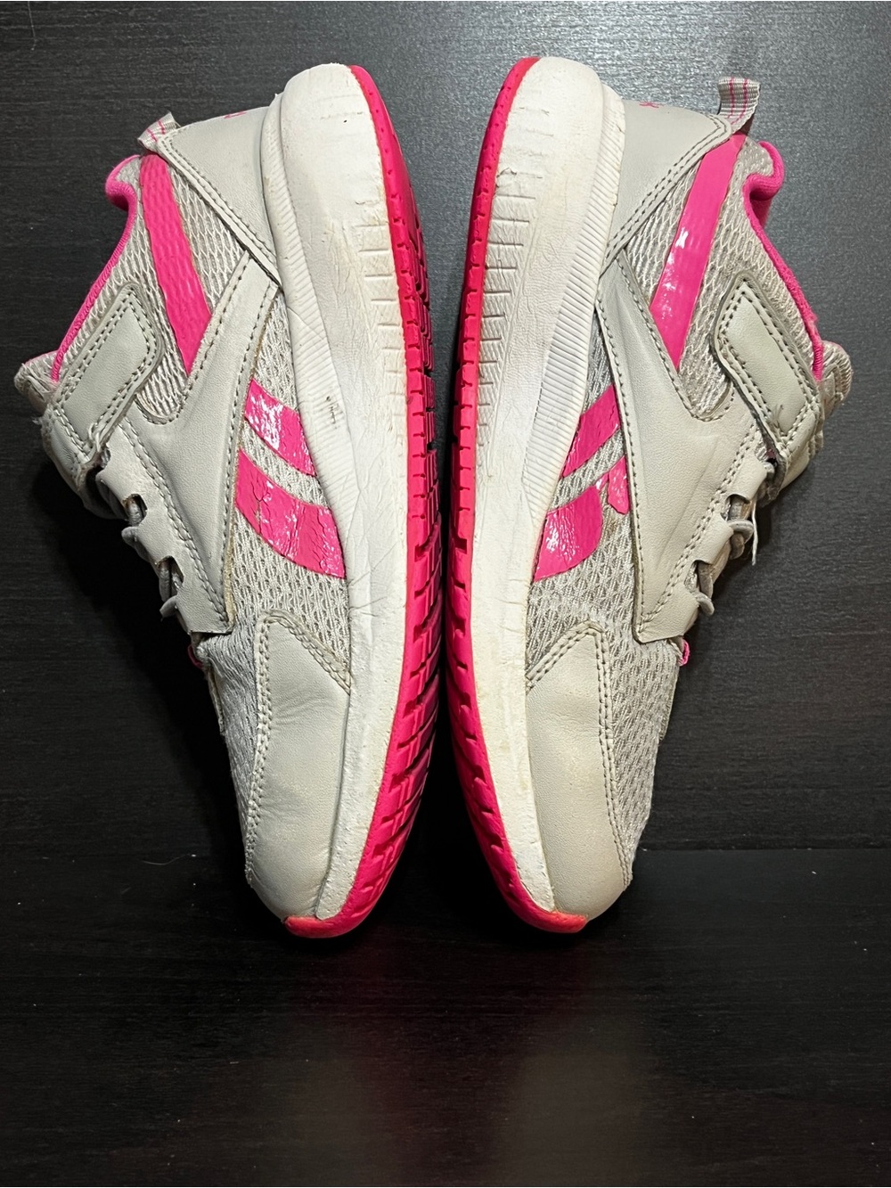 ✨2/$15✨ Reebok girl’s White and Hot Pink Athletic Sneakers - Picture 11 of 11